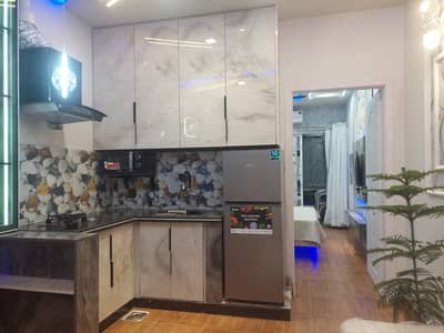 1BHK Fully Furnished Flat Available For Rent In Block F Johar Town Lahore