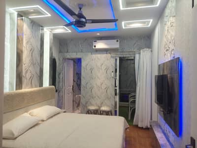 1BHK Fully Furnished Flat Available For Rent In Block F Johar Town Lahore