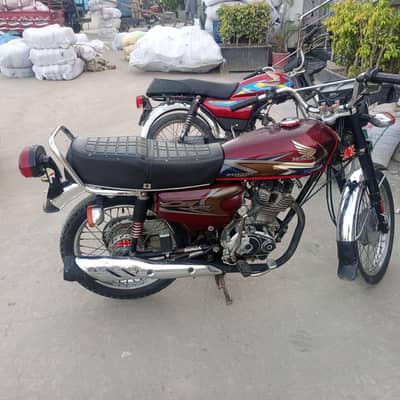 my bike 125 is all ready clear