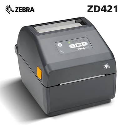 Zebra ZD421 Thermal Transfer Label Printer USB Bluetooth Ethernet
