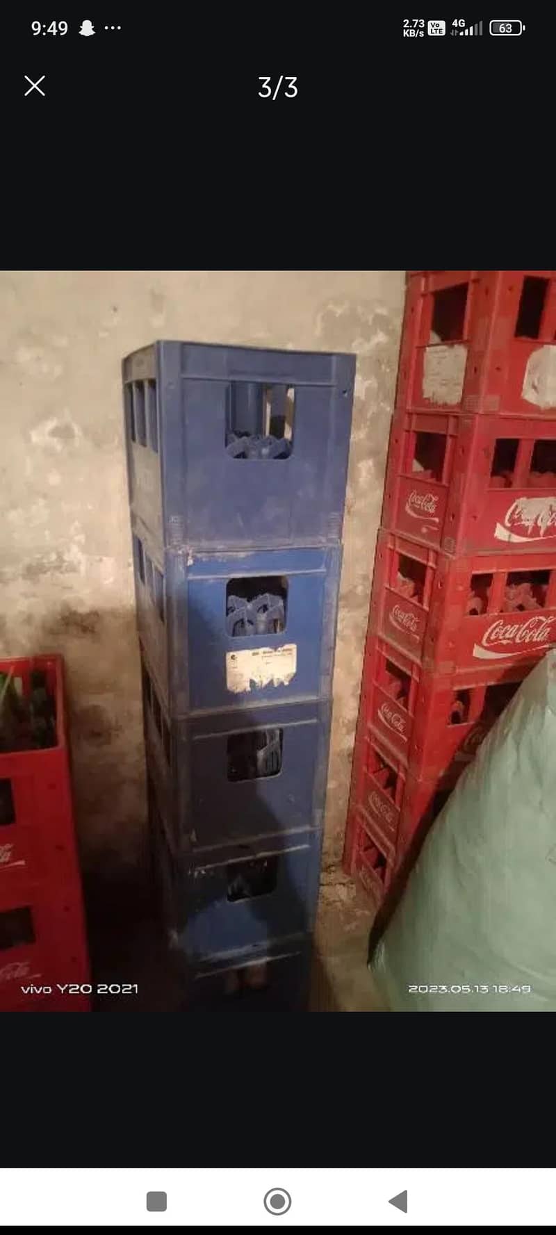 Pepsi shells empty crate daly 1