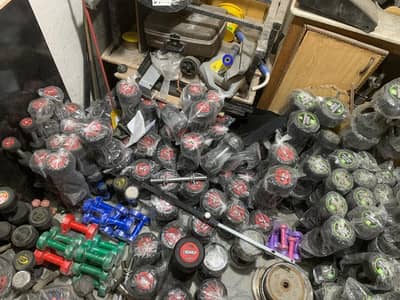 Treadmill- Recumbent Bike- Elliptical- Cross Trainer- dumbbells