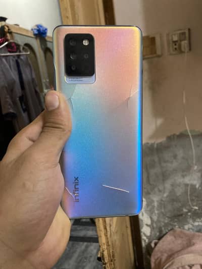 Infinix note 10 pro 8+8ram 128