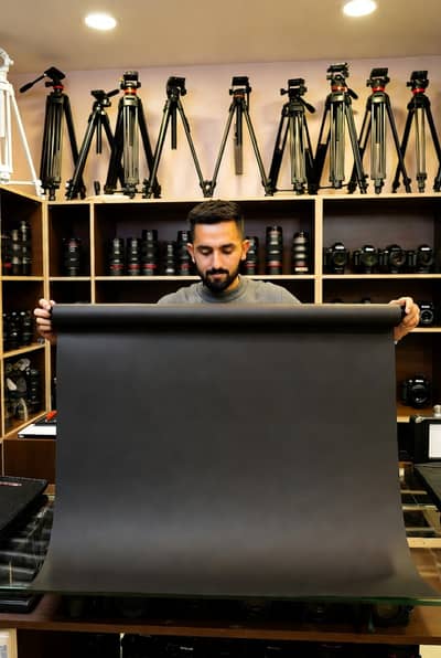 Black Studio Backdrop Premium Quality Free Delivery