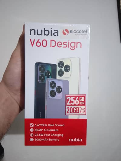 Zte nubia v60 design