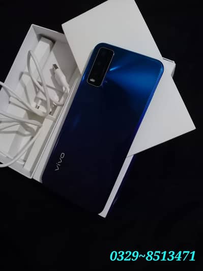 Vivo Y20s 256gb 8gb box & Charger All Sensors ok. price kam ho jaye ga