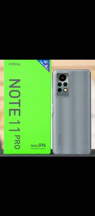 Infinix Note 11 pro with box and fast charger