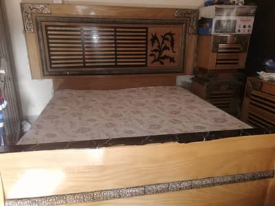 BED , DRESSING , SIDE TABLES FOR SALE