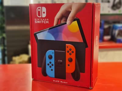 Nintendo Switch OLED 128GB Brand New + 10 Games Installed