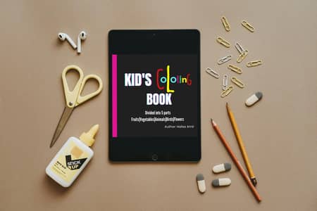 Kid's Coloring E-book