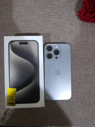 iPhone 15 Pro 128gb PTA approved with box