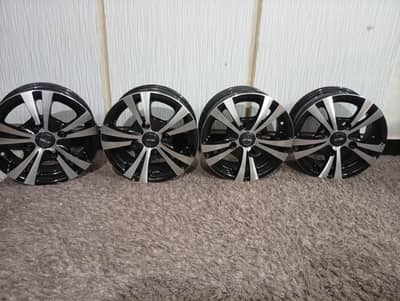 Cuore / Charade Alloy Rims Size 12" 110 PCD Lahore