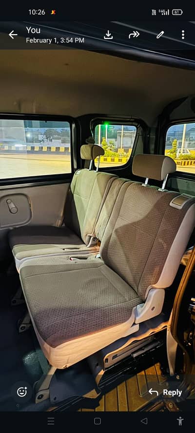 Suzuki every sofa seaf like new