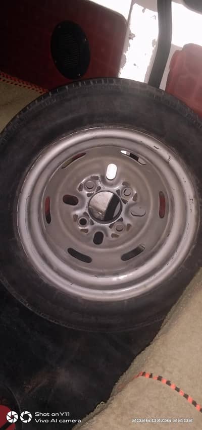 Good condition Stepney along with Rim