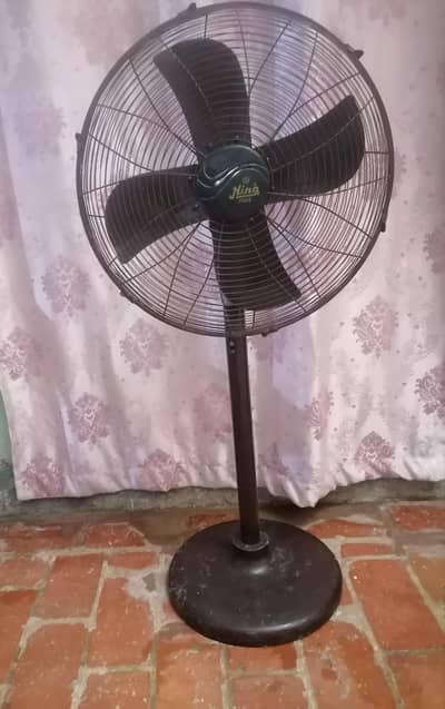 solar stand fan