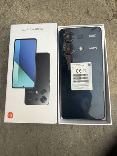 Redmi Note 13 mint condition with Box