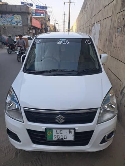 Suzuki wagon r vxl 2018/19total jeniun . Lahore register