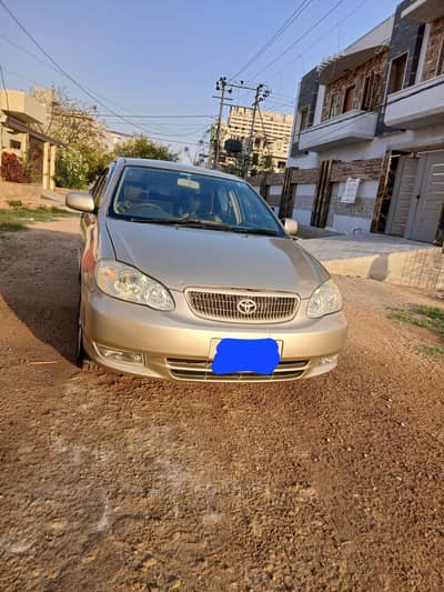 Toyota Corolla 1.3 gli golden coloured for sale in mint condition