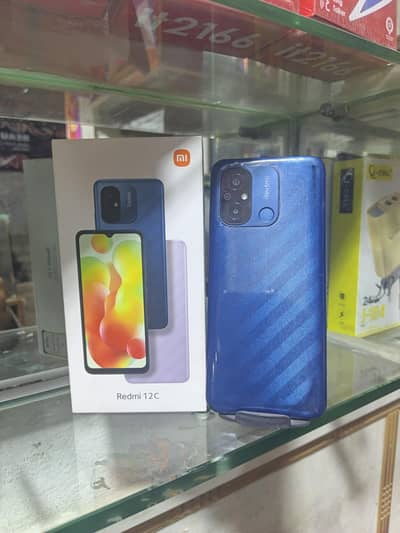 redmi. 12c  with box only 4.128  all ok