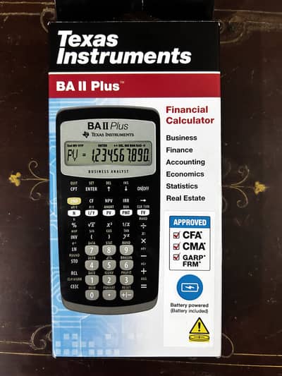 Texas Instrument BA 2 Plus - Brand New