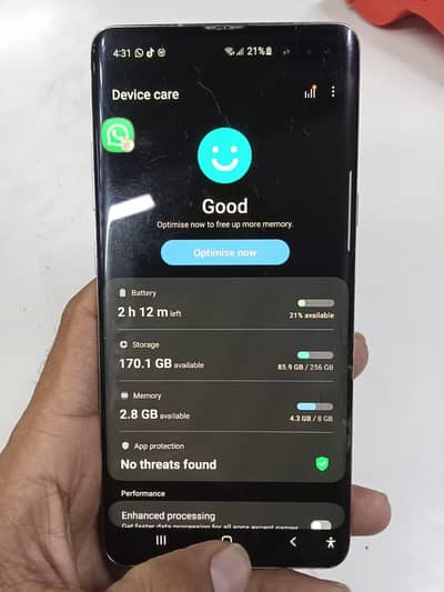 Samsung galaxy s10 5g  8/256gb 100% Original  for sale