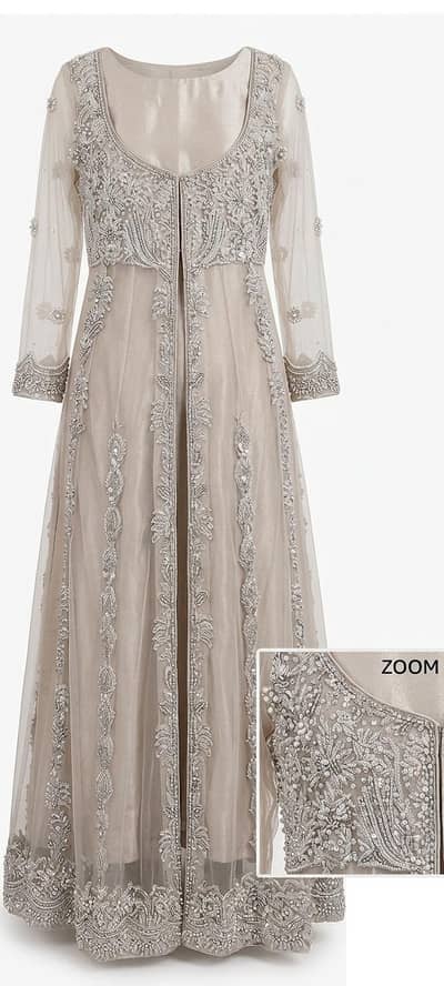 Party Wear | Wedding Wear | Embroidered Dress