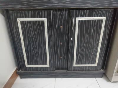 Cupboard for sale black