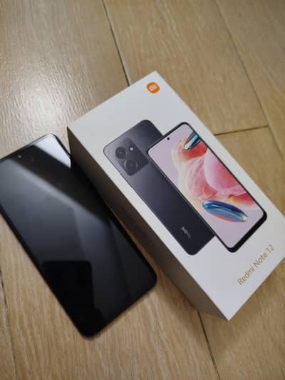 Redmi Note 12 (8GB RAM / 128GB) – Box Pack – Excellent Condition