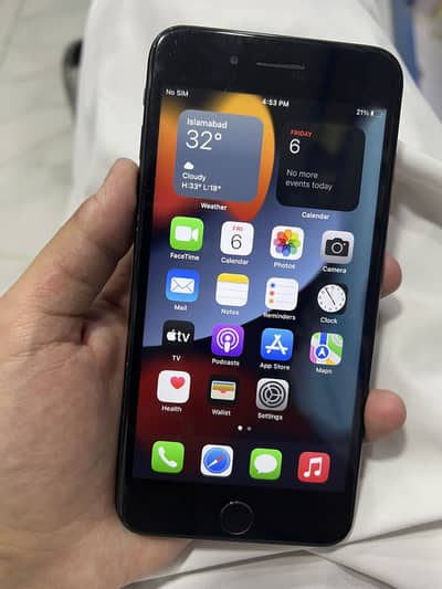 Iphone 7 plus Pta approve 256gb