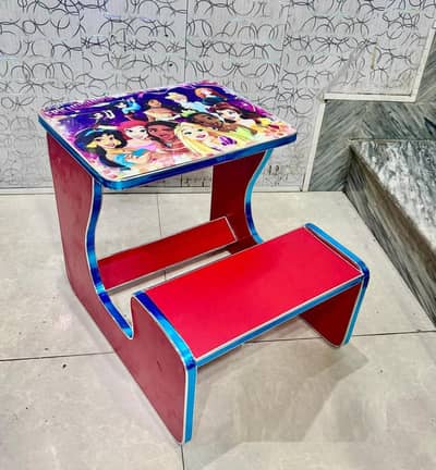 Kids Study & dining table Red/ Blue design. FREE DILEVERY All Pakistan