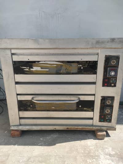 Commercial Double Deck Bakery Oven - Heavy Duty – Working Condition