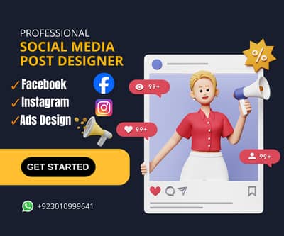 Professional Social Media Post Designer | Instagram, Facebook, Ads De