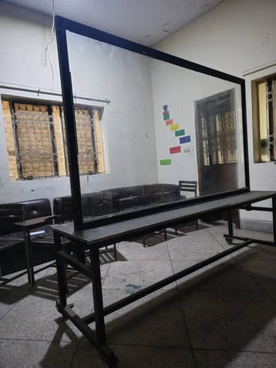 Large Glass Light Board / Teaching Board with Stand