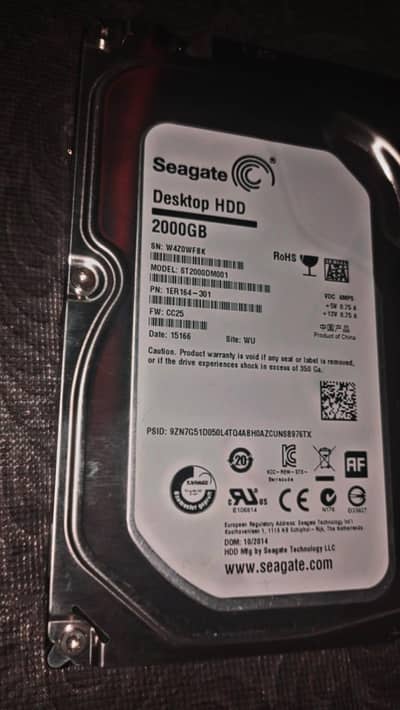 Seagate 2tb HDD