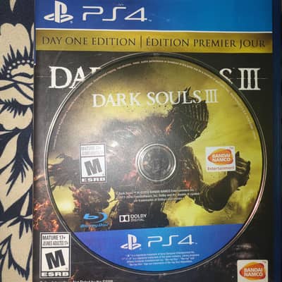 Dark souls 3 day one edition ps4