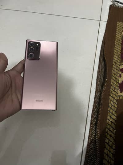 Samsung note 20 ultra 12/256 pta official approved with only box