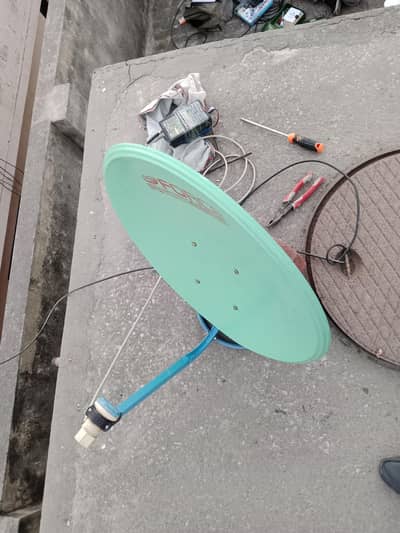 HD dish antenna sell service installation tv 03096614600