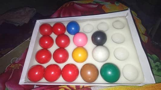 snooker balls Belgian set available 03046986684