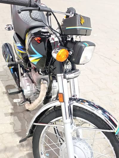 Brand Honda 125 Black Colour