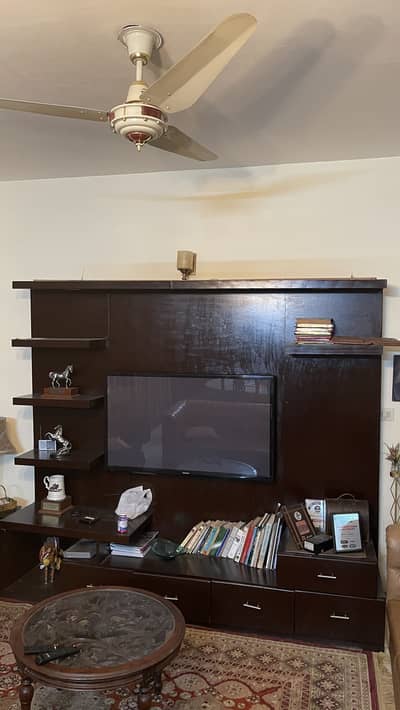 Complete TV wall unit