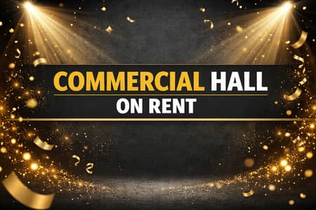 10 Marla Commercial Space For Rent.