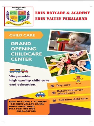 eden day care Montessori