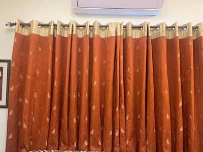 Curtains and 2 seater Sofa