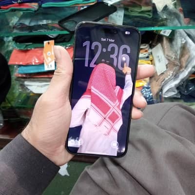 I phone 14pro max jv128 gb