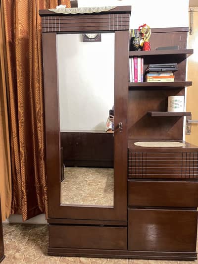 Bed with side tables