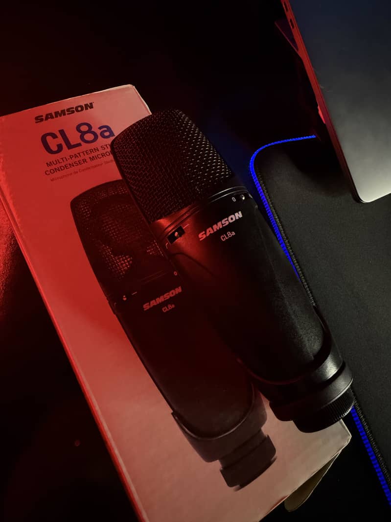 Samson CL8a Mic With Pop Filter And Shock Mount 2