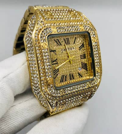 Cartier Diamond Platted Watch