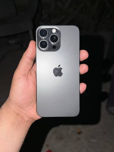 iphone 15 pro max 256 non pta 4 months sim working