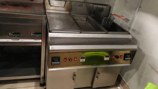 Double Deep Fryer.