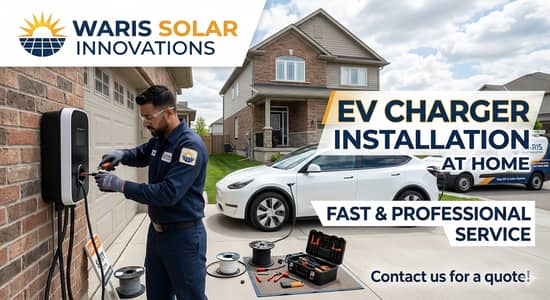 EV Charger Installation at Home – Fast & Professional Service